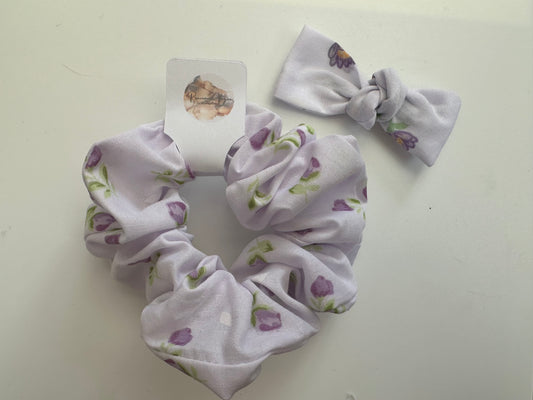 Lilac Floral Set