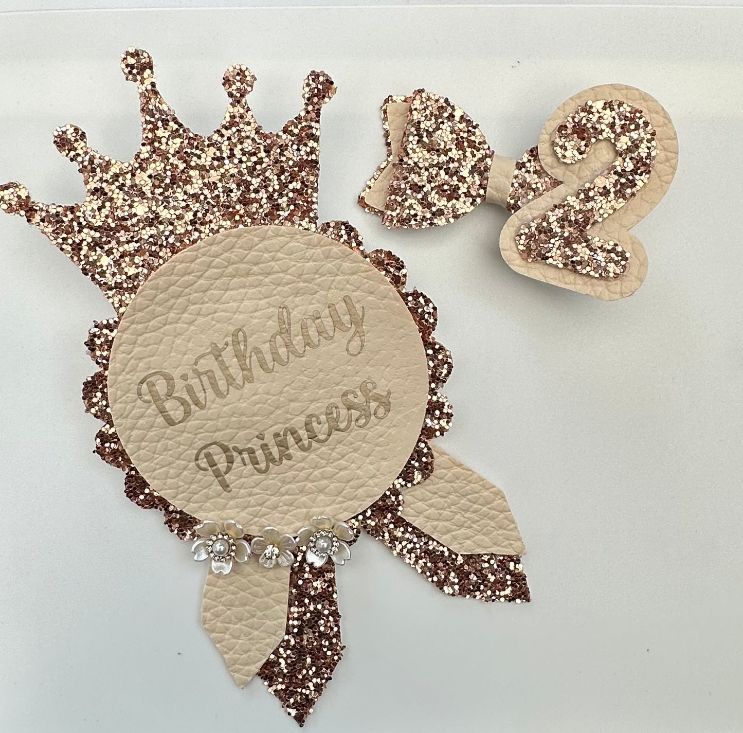 Birthday Badge & Hair Clip